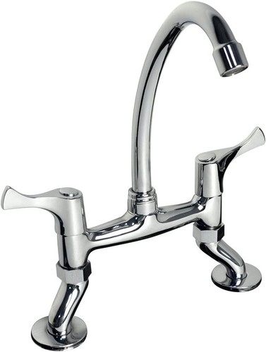 Traditional chrome hole - chrome,