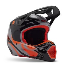 Fox Racing V1 Emotion Helmet MX24 Steel Grey