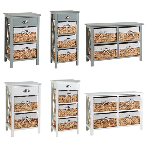 4 basket wooden - /,