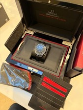 OMEGA Dark Side of the Moon Pitch Black Men's Watch Box&Papers RRP £12100