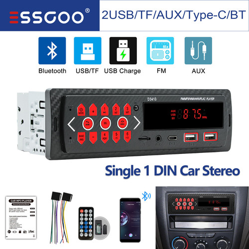 Car stereo radio single din - radio,