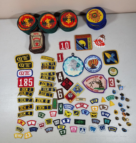 Lot assorted bsa boy scouts - boy,