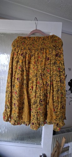 Joe browns yellow floral - yellow, midi