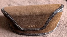 TOM FORD Sunglasses Case, Brown Velvet VGC