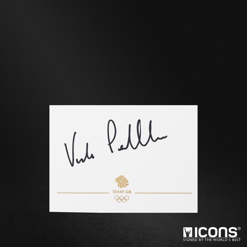 Victoria pendleton signed team - signed,