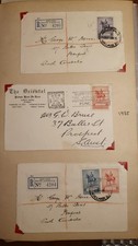 1935 Australian King George v Silver Jubilee Set of 3 First Day Covers