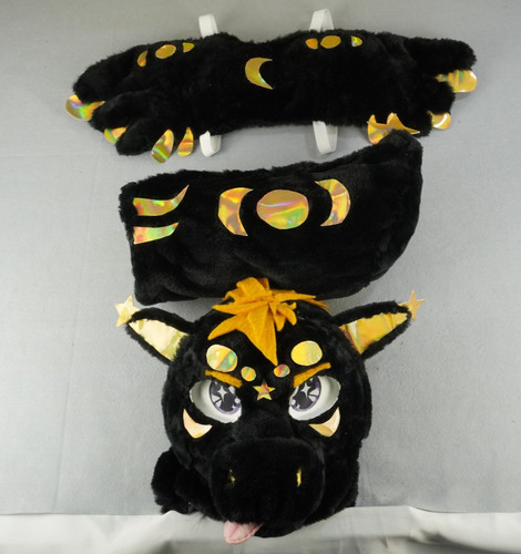Celestial dragon bat fursuit - dragon,