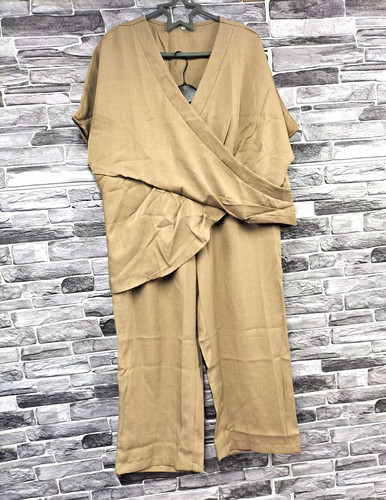 Women beige piece set - beige,
