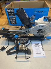 Mac Allister 1500W 220-240V 210mm Corded Sliding mitre saw MMIS210S-B