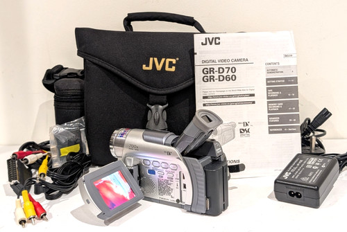 Jvc d70ek mini camcorder - gr-d70ek,