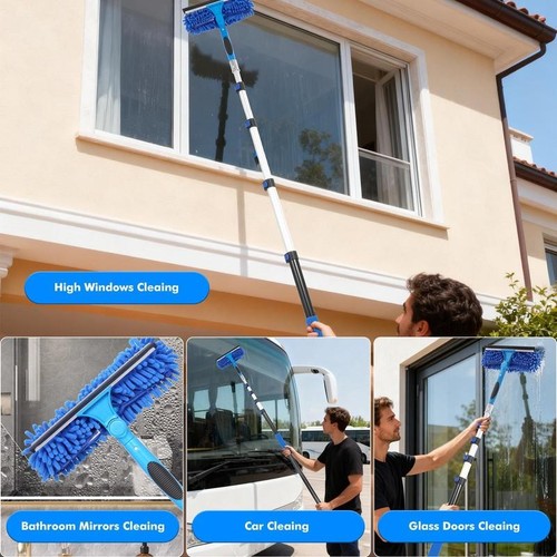 Telescopic window cleaner - 6m,