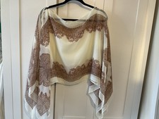 Ladies Frank Usher Fine Poncho/scarf. BNWOT