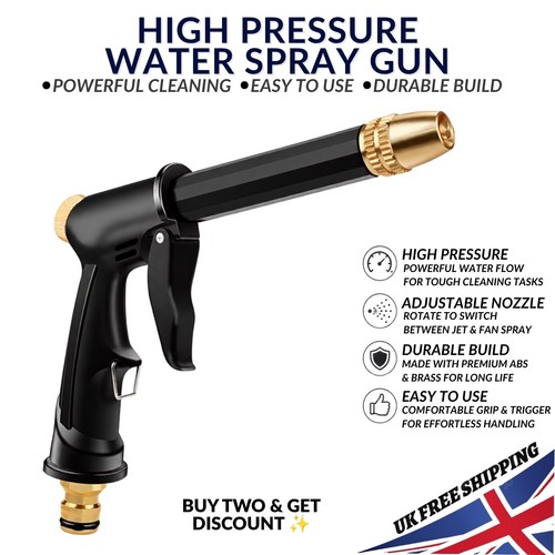 High pressure water spray - spray, gun