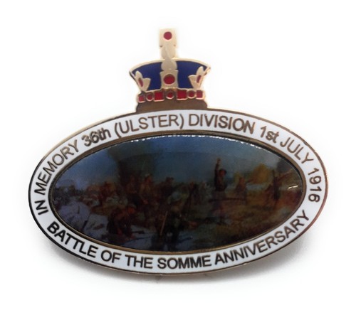 36th ulster division lapel pin - ulster,