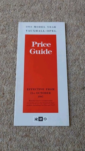 Vauxhall market price - market, list