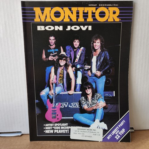 Bon jovi peavey top monitor - zz,