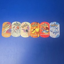 Pokemon metal tags - metal,