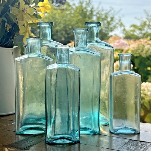 Light blue old fashioned - blue,
