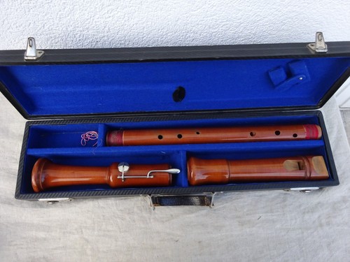 Bass recorder flute - bass, in