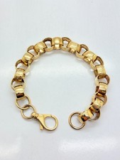 9ct Yellow Solid Gold Belcher