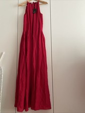Massimo Dutti Red Dress New -