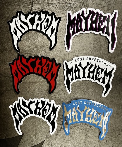 Mayhem sticker set lost - mayhem,