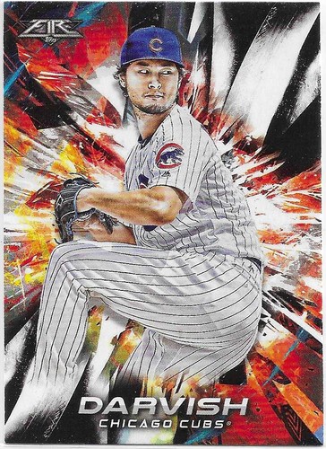 2018 topps fire yu - 2018,