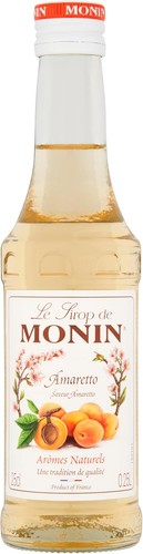 Monin amaretto syrup 25cl for - monin,