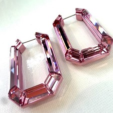 SWAROVSKI Lucent Hoop Earrings