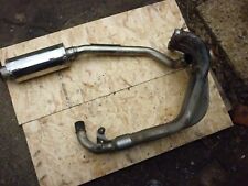 HONDA CBF 600 HORNET 1999 (T REG)complete high level exhaust system.(bad dog)can