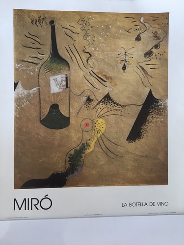 Miro botella vino - botella, de