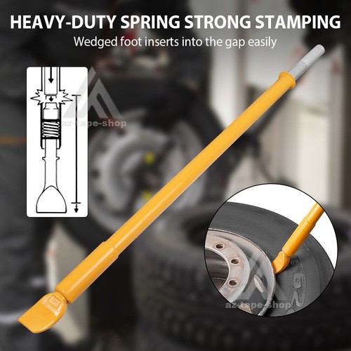 Tire bead breaker - tire, slide