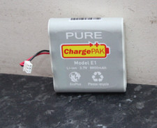 Genuine Pure ChargePAK Model E1 3.7V 8800mAh For Pure Sensia Working