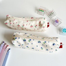Cotton Pencil Case Floral