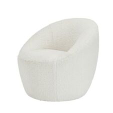 Boucle Chair Off White Soft