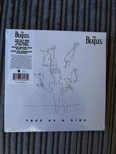 The Beatles: Free As A Bird/Real Love 7” White Vinyl 2025 Ltd Edition Sealed New