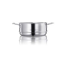 Vivo 20cm Steamer Insert for Stockpot/ Saucepan Easy Grip Handle Stainless Steel