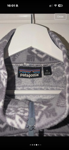 Patagonia synchilla full - full, zip