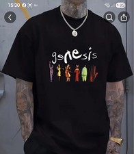 GENESIS ☆ BRAND NEW ☆ TEE SHIRT☆Black Lge ☆