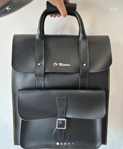 Martens black leather - martens,