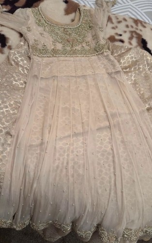 Girls beige embroidered - girls,