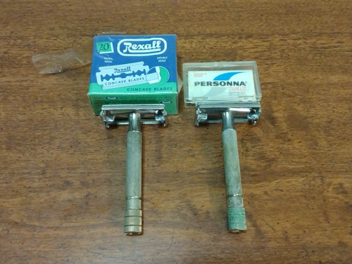 Vintage gillette safety razors - gillette,
