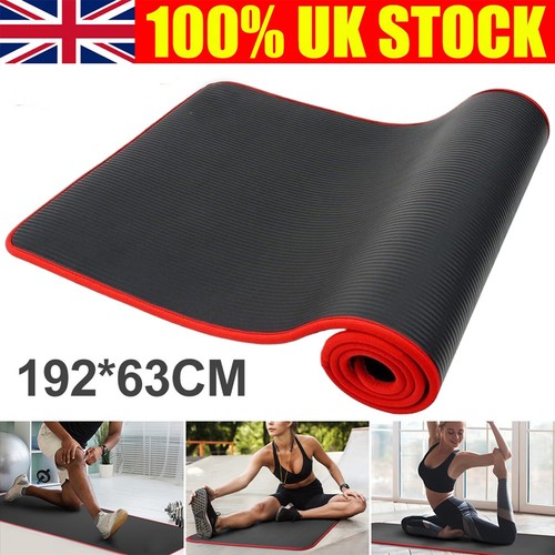 Non slip yoga mat 8mm - yoga,