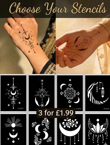 Temporary tattoo stencils - tattoo,