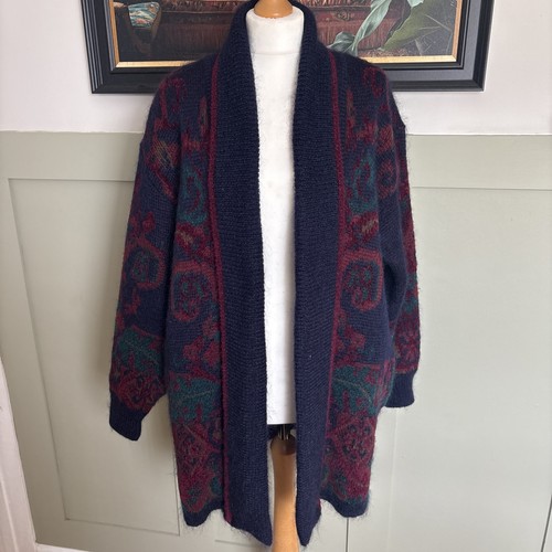 Michael mohair blend navy - michael,