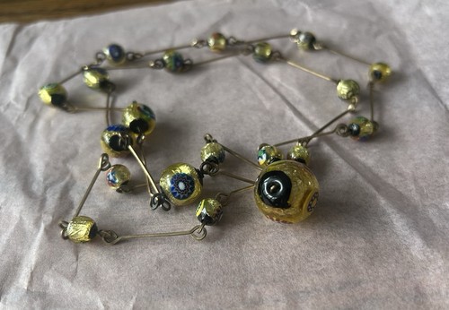 Murano milliefiori glass bead - murano,