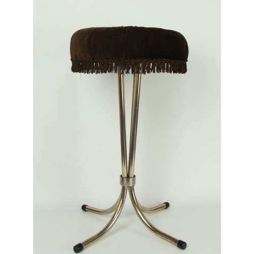 Vintage piano stool 53cm - stool,