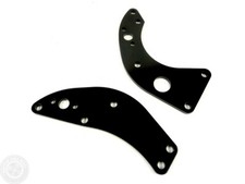 82-9641 / 82-9642 Rear Engine Plates, Pair - BSA A75 Rocket 3 1969-72 PAINTED