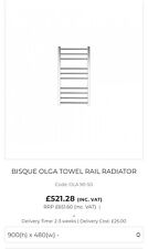 Olga towel radiator Stainless