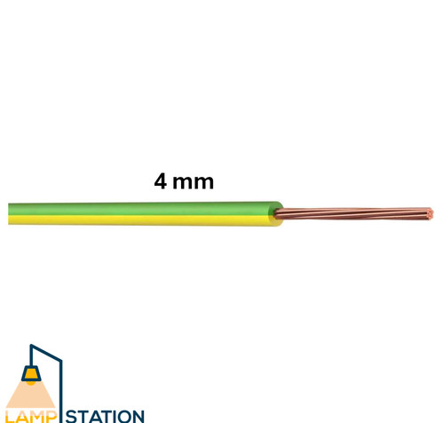 Earth single core cable 6491x - single,